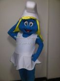 Fantasia Smurfete de luxo